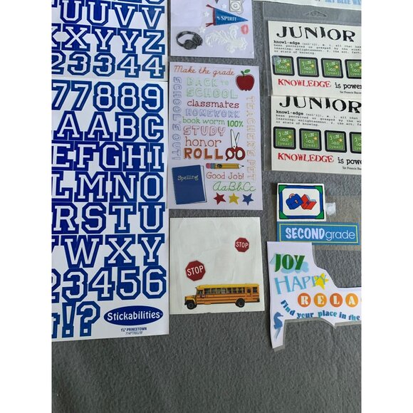 School & Scrapbook Sticker Bundle - Picture 6 of 12